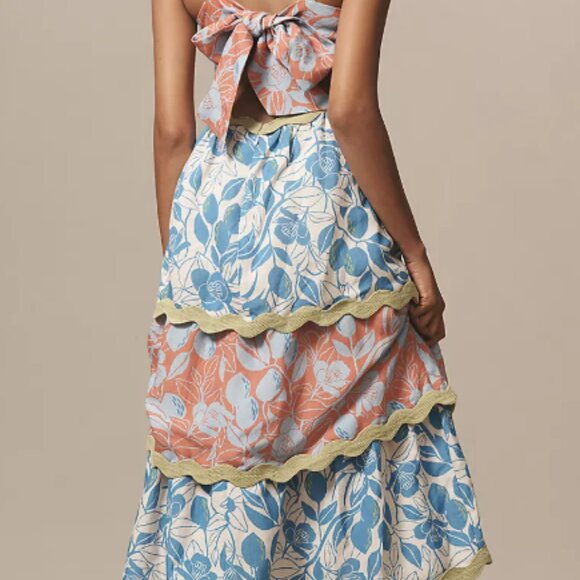 FARM RIO Ric Rac Midi Dress - Picture 3 of 10